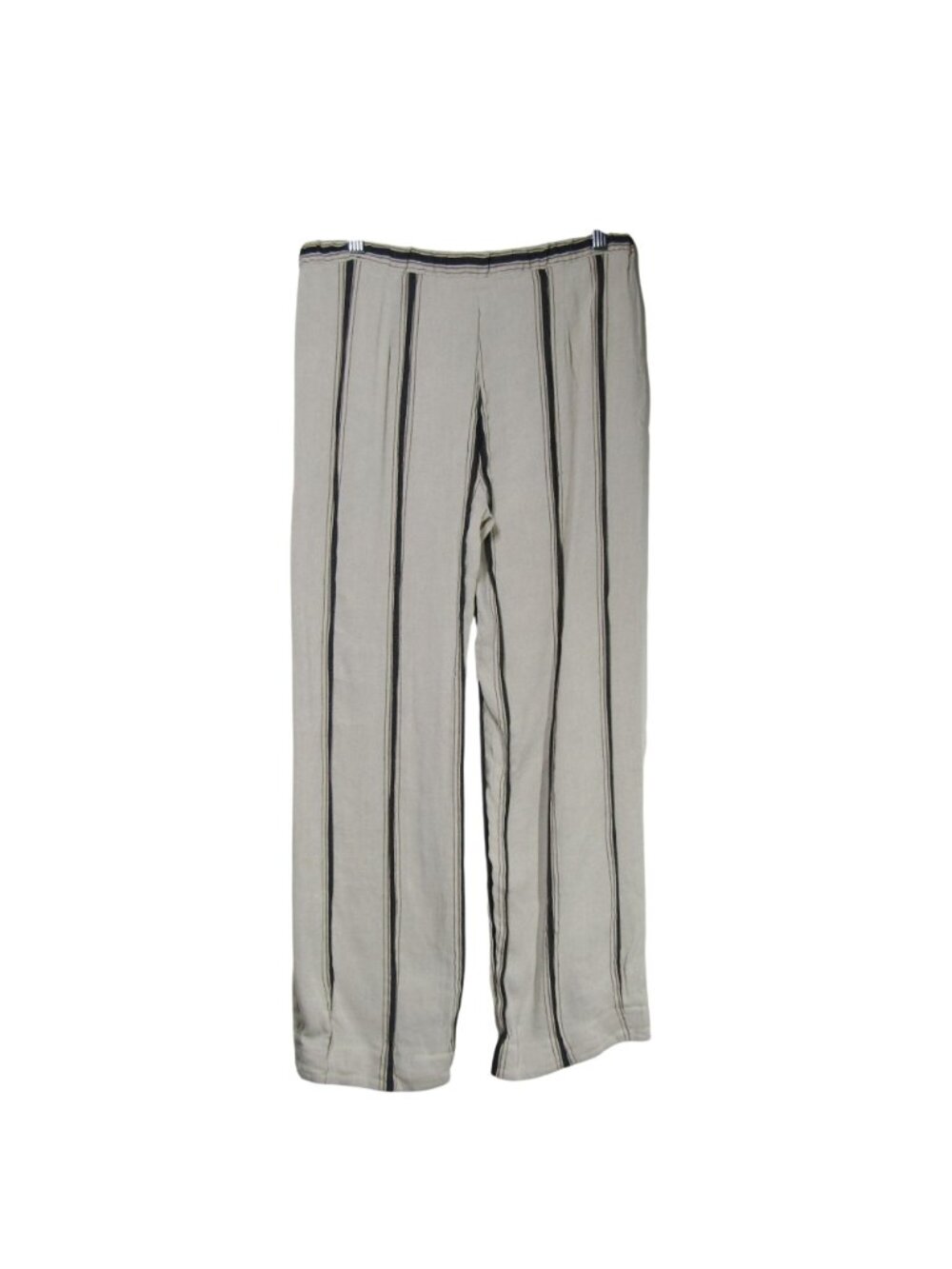 ANTONELLI Linen Blend Striped Coastal Beachy Quiet Luxury Italy Pants 46 US 10 - Picture 5 of 10